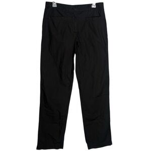 Maison Martin Margiela pants Black Chinos Straight Leg cotton Italy 44  / US 8